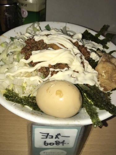 「「限定」C 台湾混ぜそば 塩」@豚星。の写真