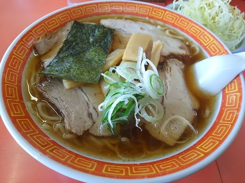 「チャーシューメン　※サラダ付」@支那そば太郎の写真
