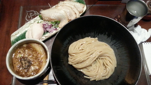 「チャーシューつけ麺」@つけ麺 繁田の写真