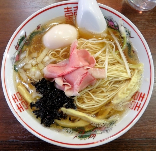 「淡麗味玉煮干し(850円）」@煮干し麺処 まるの写真