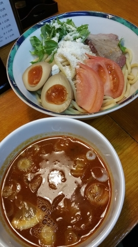 「マリナラつけめん」@らぁめん 葉月の写真