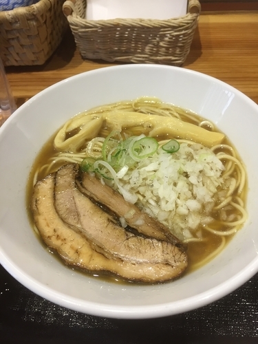 「煮干そば替え玉セット」@つけめん・らーめん・煮干そば 金狼の写真