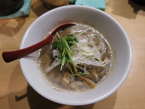 「濃厚煮干そば(並盛)：850円」@煮干麺 月と鼈の写真