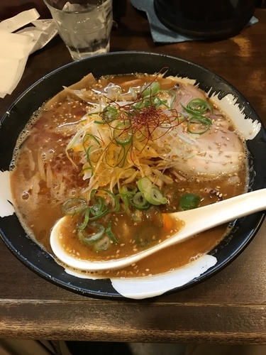 「限定オロチョン辛味噌とんこつ」@北海豚骨麺屋 銀鈴の写真