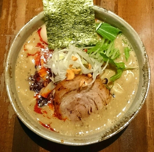 「なな蓮の担々そば【水･土曜限定】 味玉」@日本橋 製麺庵 なな蓮の写真