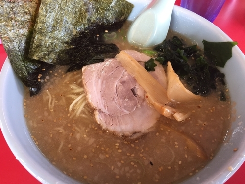「味噌ラーメン 600円」@ラーメンショップ 薮塚店の写真