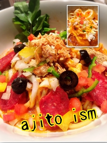 「ピザソバ￥800＋〆リゾット￥200」@ajito ismの写真