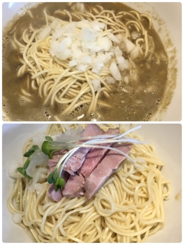 「かけそば&あぶらそば」@煮干乱舞の写真