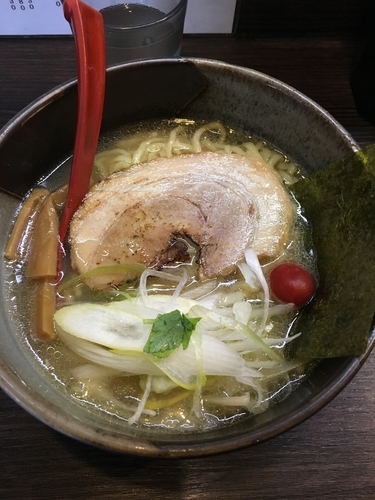 「帆立とあさりの濃厚清湯らーめん780円(大盛無料)」@つけめん 眞司 其のニの写真