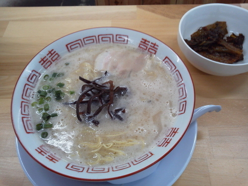 「ラーメン 700円」@博多元気一番！！ 春吉1丁目1-1店の写真