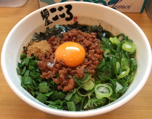 「台湾まぜそば＋麺大盛：780円＋120円」@麺屋こころ 溝の口店の写真