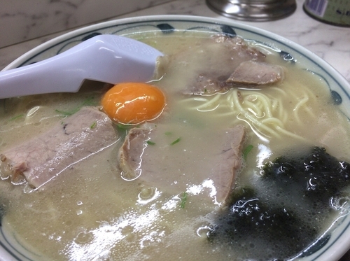 「卵ラーメン 620円」@らーめん もとむらの写真