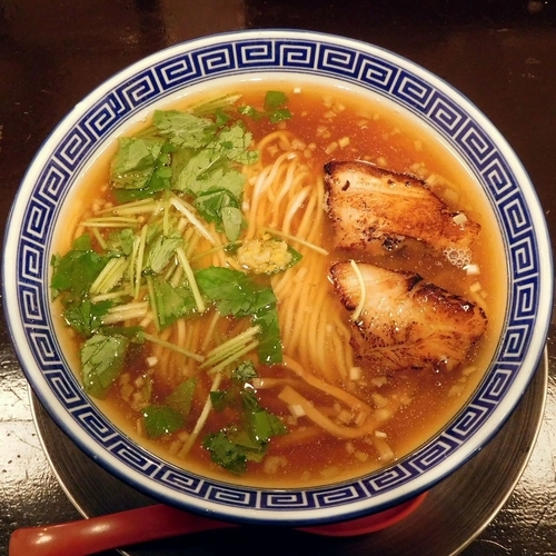 「醤油らあめん（730円）」@東京らあめんタワー 芝大門本店の写真