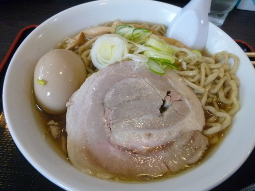 「らー麺+味玉」@自家製太麺 渡辺の写真
