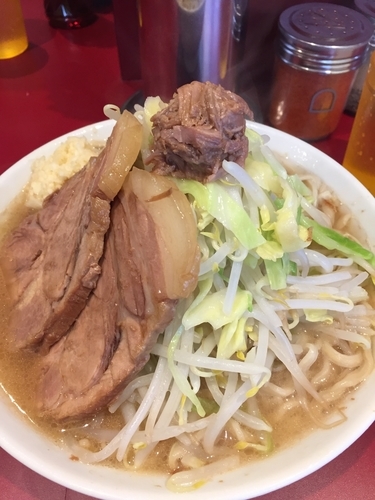 「小 ニンニク 野菜少なめ」@ラーメン二郎 荻窪店の写真