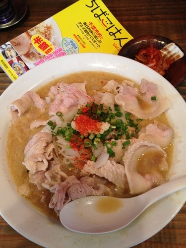 「☆元祖☆もばらーめん2段盛」@らぁ麺三軒屋 茂原店の写真