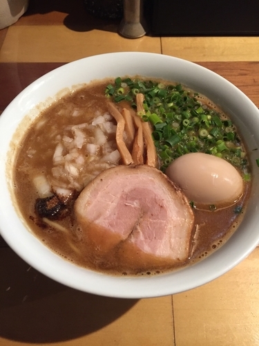 「あじ玉らーめん 大盛  900円」@らーめん 佳の写真