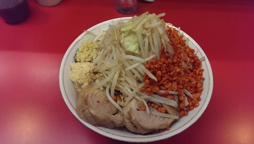 「ラーメン大、豚１枚追加」@千里眼の写真