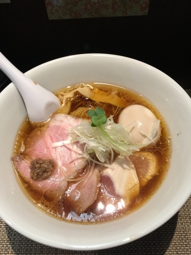 「特製醤油蕎麦（1050円）」@神保町黒須の写真