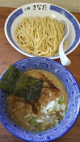 「つけめん+替えあつ」@つけめん さなだの写真