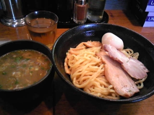 「濃厚つけそば＋味玉」@はりけんラーメンの写真