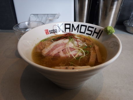 「鶏soba　潮」@鶏 soba KAMOSHIの写真