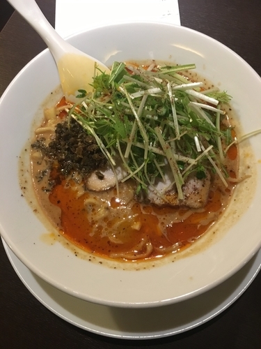 「味噌坦々麺（冬季限定）」@四川担担麺 阿吽 湯島店の写真