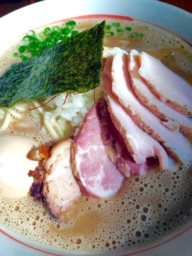 「特製海老むじゃきそば」@麺屋 むじゃきの写真