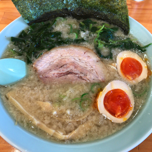 「正油ラーメン（少なめ・カタメ・コッテリ）650円」@ラーメンショップ 足利50号店の写真