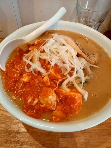 「麻婆辛味噌ラーメン」@東京味噌らーめん萬馬軒花橙の写真