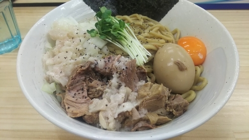 「汁なし煮干KING（味玉）￥850」@宮二郎の写真