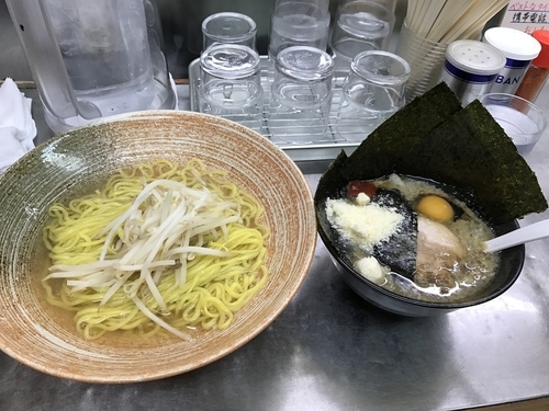 「味噌つけそば」@覆麺 智の写真