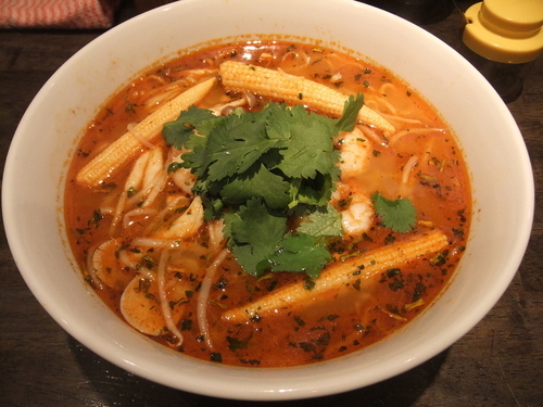 「【限定】トムヤンクンらーめん（900円）」@元祖一条流がんこ 長津田分店の写真