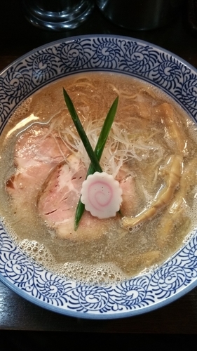 「煮干しそば+和え玉」@中華そば いづるの写真