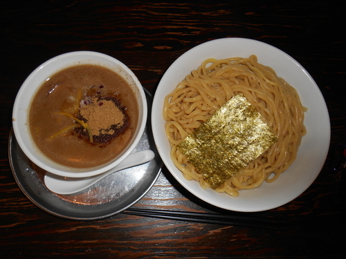 「濃厚魚介つけめん　特盛り」@中華そば あおいの写真