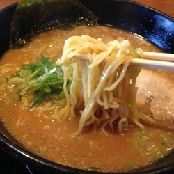 豚こく醤油らーめん　並盛　￥６８０