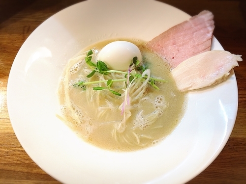 「[限定]雉100%白湯」@麺庵 小島流の写真