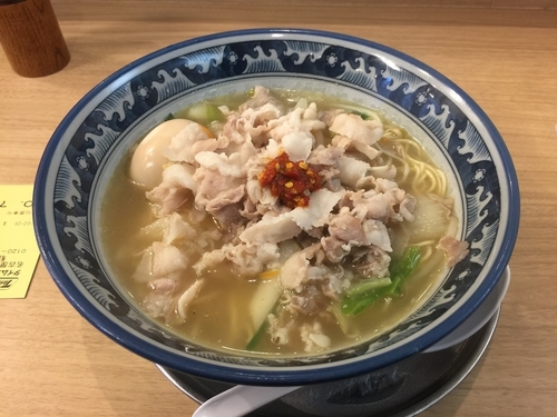 「名古屋タンメン肉増し煮卵トッピング800円+替え玉120円」@名古屋タンメン若葉の写真