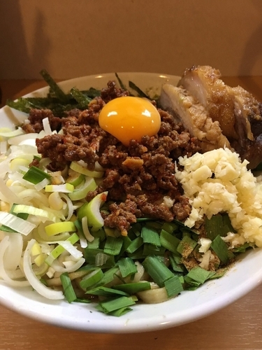 「限定 台湾混ぜ蕎麦900円+豚増し150円」@豚星。の写真