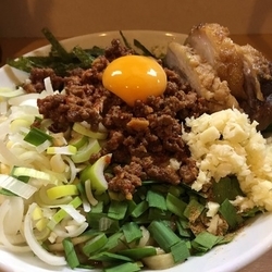 限定 台湾混ぜ蕎麦900円+豚増し150円