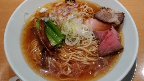 「醤油そば」@竹末東京プレミアムの写真