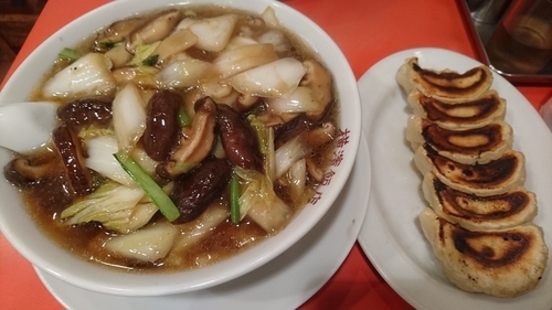 「シイタケソバ」@横浜飯店の写真