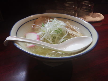 「しおらーめん」@らーめん千太の写真