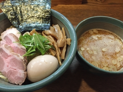 「特製海老つけ麺：1120円」@麺処 三鈷峰の写真