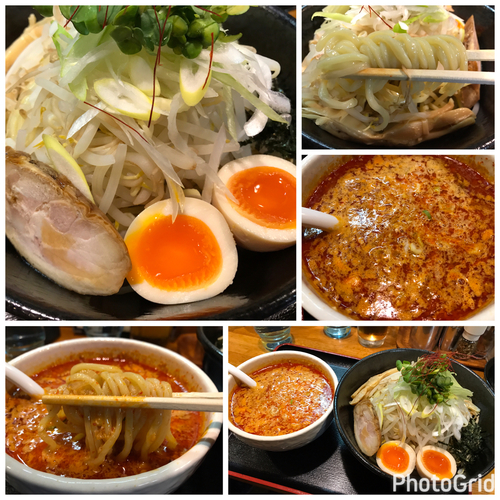 「＜期間限定＞ 白湯辛味噌 (つけ麺Ver) 800円＋etc」@麺屋 鶏口の写真