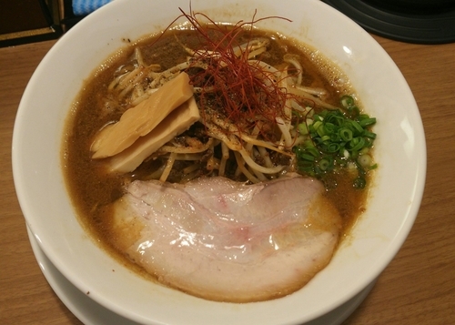 「【冬季限定・1日20杯】濃厚味噌そば　880円」@鯛塩そば 灯花 本店の写真