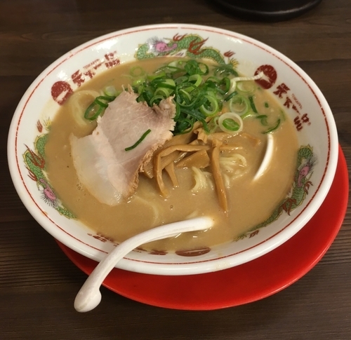 「こってり（麺固のはずが…）」@天下一品 上野アメ横店の写真