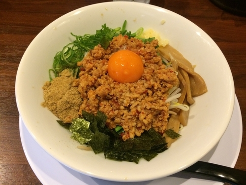 「台湾まぜそば」@らーめん麺閣の写真