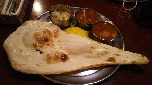 「ランチ ボンベイセット 1000円」@新宿ボンベイの写真