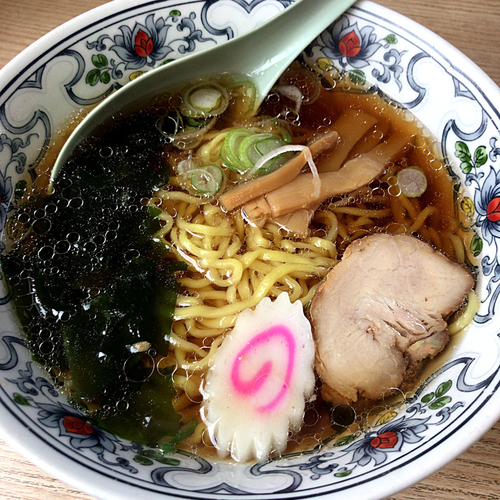 「しょうゆラーメン　350円（税別）」@西華の写真